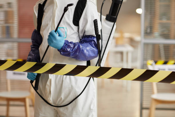 Professional Biohazard Cleanup technician working in Clay Center, NE